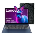 thumbnail image 1 of Laptop Lenovo Ideapad AMD Ryzen 3 8GB RAM DDR5 256GB SSD 15,6 FHD Con regalo, 1 of 4