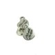 thumbnail image 3 of 50 piezas de plata antigua amada madre corazón colgante bricolaje fabricación de joyas Baoblaze Pendiente de encanto, 3 of 7