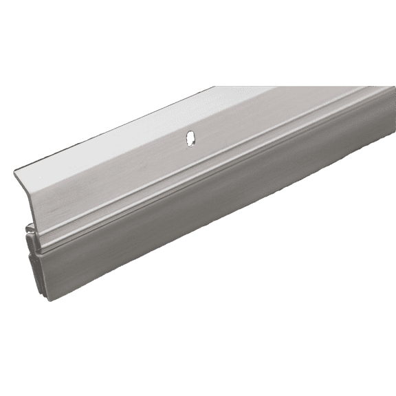 3 FT - Grey Heavy Duty Triple Seal Door Sweep for Gaps up to 1"