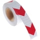 thumbnail image 1 of Cinta de Advertencia Reflectante de 10Mx5cm, Cinta Reflectora de Seguridad para Orientación de Flechas, Señal de Advertencia, Alta Visibilidad, Alta Intensidad, Flecha en Rojo y Blanco, 1 of 4