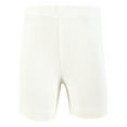 thumbnail image 3 of Hudson Baby Infant Girls Shorts Bottoms 4-Pack, Cream Wild Rose, 3-6 Months, 3 of 3