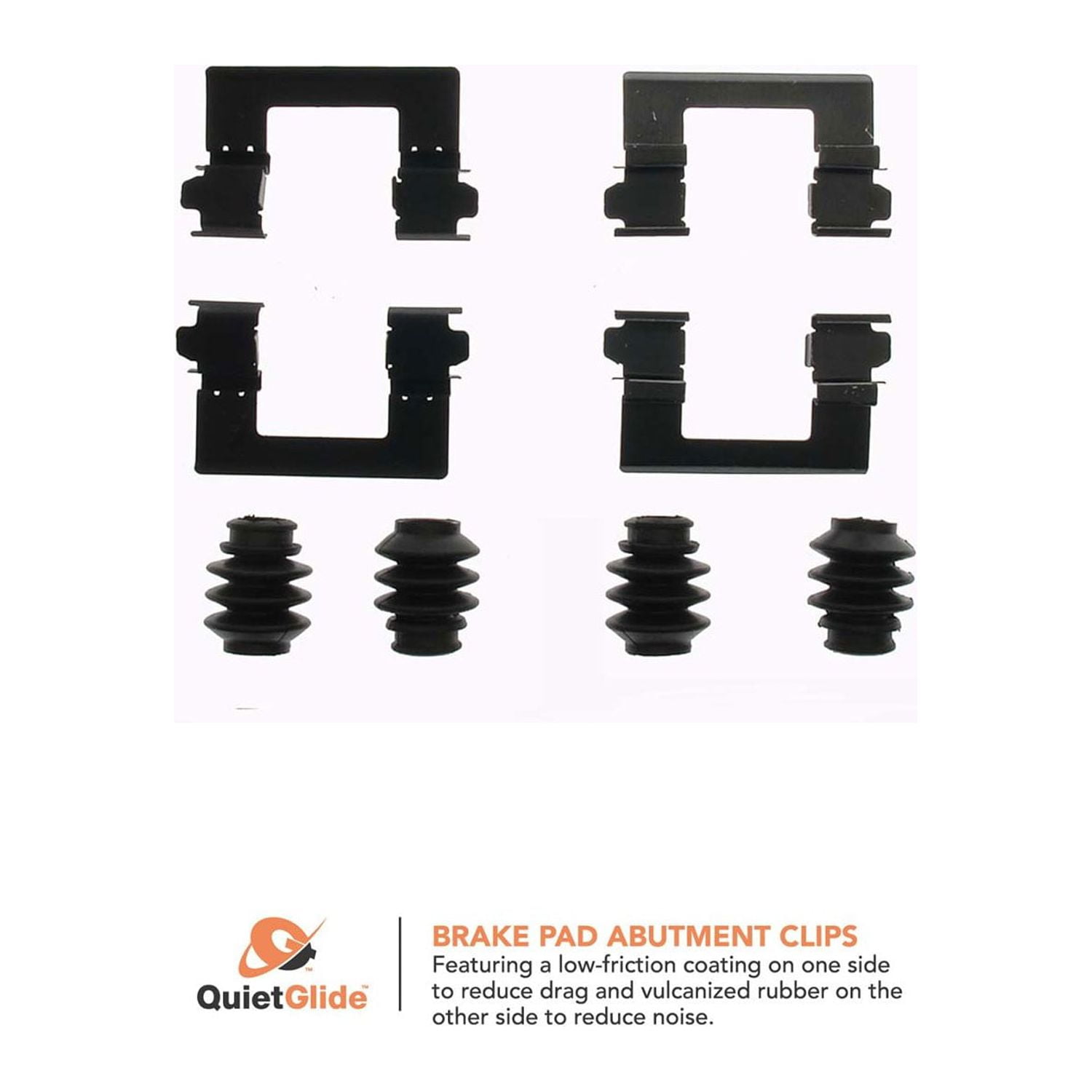 13420Q - High-Quality Disc Brake Hardware Kit For 2000-2009 Carlson - View #3