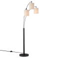 thumbnail image 3 of Bouclair Lampe sur Pied Noire à 3 Abat-Jour en Lin, 3 of 9