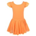 thumbnail image 1 of Maillot EQSJIU para niñas Dance 4T-5T Zanahoria Naranja, 1 of 7