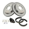 thumbnail image 2 of TRQ Rear Ceramic Brake Pad & Rotor Kit Fits 2010 Cadillac STS BKA28870, 2 of 6