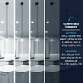 thumbnail image 4 of Luxrite E12 Candelabra LED Light Bulbs, 5000K, Dimmable, 4.5W, 500 Lumens, HX10.5 Glass, Wet Rated, UL Listed 24 Pack, 4 of 7