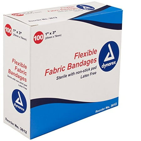 - Dynarex Sterile Fabric Bandages 1
