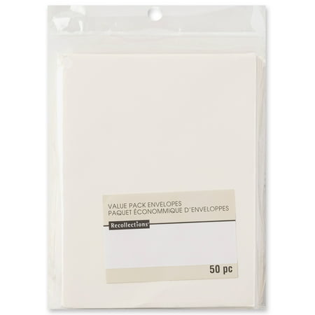 UPC: 0886946323003 | 4.6  x 5.75  Ivory Envelopes Value Pack  50ct. by Recollections™