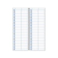 thumbnail image 2 of Global Printed Products 5" x 13.5" Daily Appointment Book Kraft 2/Pack (SPLS-0083), 2 of 2