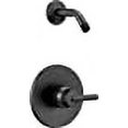 thumbnail image 3 of Delta Faucet Trinsic 14 Series Single-Function Shower Faucet Trim Kit, Matte Black T14259-BLLHD (Shower Head and Valve Sold Separately), 3 of 5