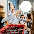thumbnail image 3 of Minkissy Table Soccer Machine Accessory Soccer Machine Part Silver Iron 1Pcs for Fan Gear, 3 of 8