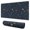 Dark Blue Sun-2, variant on Long Mouse Pads for Desk,Dark Blue Sun Moon Cloud Star Pattern Desk Mats on Top Of Desks, Desk Mouse Pad Extra Large with 3mm Non-Slip Base and Stitched Edge for Gaming,Office,Work,Home 31.5"x11.8"
