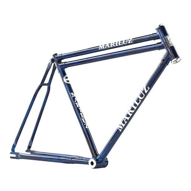 Cuadro para bicicleta Mariluz Turismo Doble barra Azul 26 Hierro