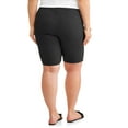 thumbnail image 2 of Women's Plus Stretch Woven Bermuda Short, 2 of 5