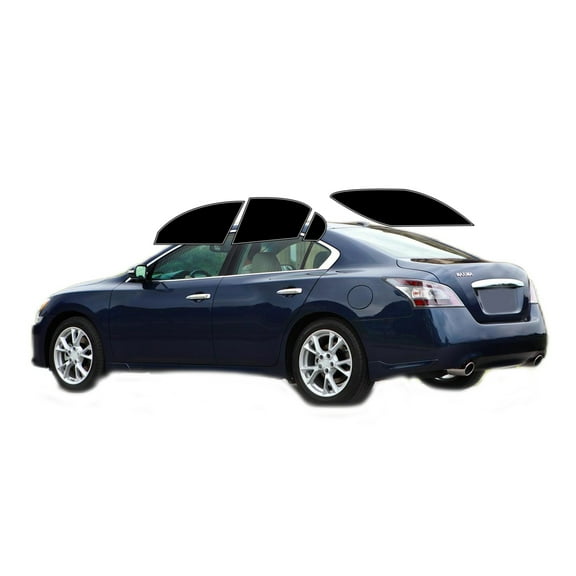 Haiy Co - PreCut 2Ply 05% Window Tint Film Kit For 2009-2015 Nissan Maxima Sedan -Side+Rear Window