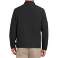 thumbnail image 3 of CHAQUETA DE NEGOCIOS CHIC INSPIRE para Hombres, con Forro, Cuello de Pie, Cierre Completo, Chaqueta Formal de Golf, Talla S, Negra, 3 of 6