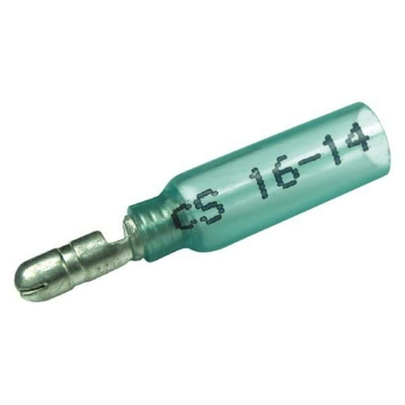 Seachoice Insulated Heat Shrink Bullet Terminals, Male