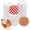 52 PCS Car Coasters, variant on 48 PCS Sublimation Round Ceramic Coasters with Cork Backing Pads, 4 Inch Sublimation Blanks Round Coaster for Drinks - Heat Transfer & Absorbent Ceramic Stone Coaster Set for DIY Crafts