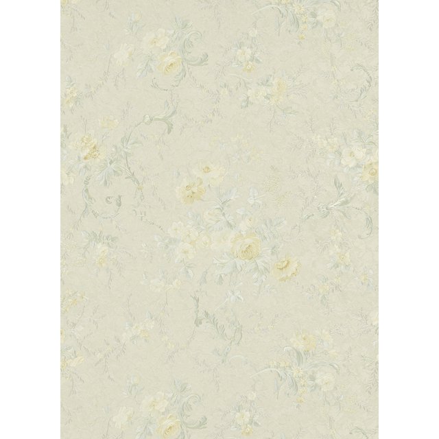 CLASSIC MOMENTS - Romantic Renaissance Striped Damask Cream Wallpaper Roll