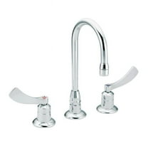 Moen 8248SMF12 M-DURA Two-Handle Lavatory Faucet, Chrome