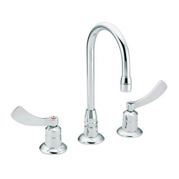 Moen 8248SMF12 M-DURA Two-Handle Lavatory Faucet, Chrome