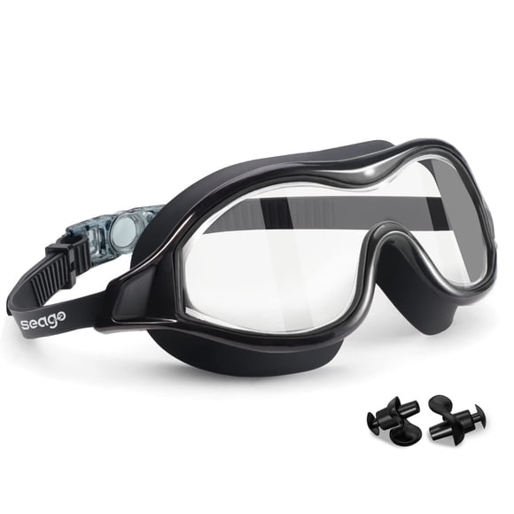 Gafas de natación Seago, sin fugas, antivaho, protección UV, para adultos