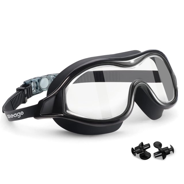 Gafas de natación Seago, sin fugas, antivaho, protección UV, para adultos