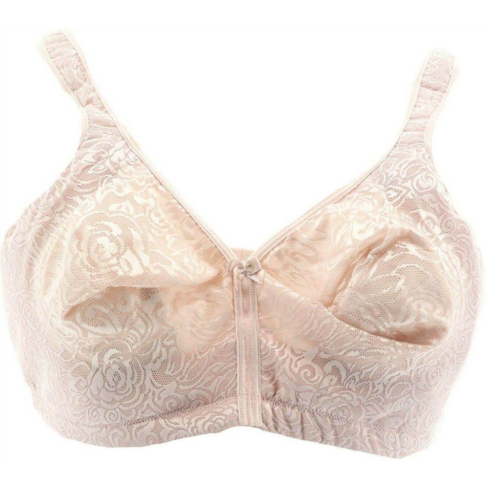 Breezies Breezies Wild Rose Seamless Wirefree Support Bra Women's