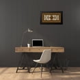 thumbnail image 4 of Vision Studio 24x14 Black Modern Framed Museum Art Print Titled - Shoji Screen in Brown I, 4 of 5