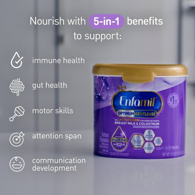 Enfamil Optimum Gentlease Baby Formula, Our Closest Formula