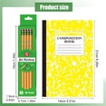 thumbnail image 3 of Composition Notebook Work Notebook Hardcover Notebook Classroom Essentials Notebook College Ruled Office Supplies Meeting Notebook Cute Composition Notebook College Notebook with 1 Box of Pencils #2, 3 of 9