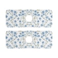 thumbnail image 7 of Yayeee Faucet Mat for Kitchen Sink 14.7" Diatomite Long Splash Guard Pad, Forget Me Not, 2 Pack, 7 of 7