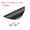 Black, variant on Uxcell 2 Pack Half Moon Cabinet Pull, 1.26" Hole Center Drawer Pulls Zinc Alloy Brushed Cabinet Pull Handles for Kitchen Cupboard Dresser Cabinet Hardware, Black