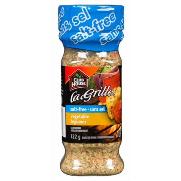 Club House La Grille Vegetable Seasoning No Salt Added 122g