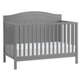 thumbnail image 4 of Oxford Baby North Bay 4-in-1 Convertible Crib, Dove Gray, GREENGUARD Gold Certified, Wooden Crib, 4 of 18