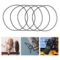 thumbnail image 3 of Shisuyan 10pcs Microphone Shocking Mount Rubber Bands: Elastic Mic Suspension Replacement Rings for Condenser Mic - Rubber Bands for Desk Clamp, 3 of 8
