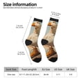 thumbnail image 2 of Bingfone Compression Socks for Women and Men Long Socks for Running Athletic Cycling Nurse- Hiking Duck, 2 of 6