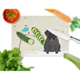 thumbnail image 2 of Caroline's Treasures Christmas Presents between Friends Pug Black Glass Cutting Board Large, 2 of 2