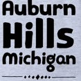 thumbnail image 2 of CafePress - Auburn Hills Michigan - Cute Infant Baby Football Bodysuit, 2 of 3