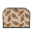 thumbnail image 2 of Daiia Colorful Vintage Corn Pattern 4 slice Toaster Cover, Toaster Appliance Dust-proof Cover For Kitchen Small Appliance Dust Cover and Fingerprint Protection, 2 of 7