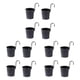 thumbnail image 3 of Inteprter 4 macetas colgantes de Metal con gancho desmontable, cubo de almacenamiento, maceta, cesta suculenta, balcón, patio, decoración del Type1 NO1, 3 of 6