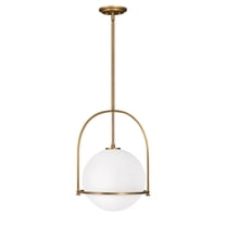 3405HB Hinkley Lighting Somerset - 1 Light Large Pendant in Transitional Style - 15.5 Inches Wide by 23 Inches High-Heritage Brass Finish
