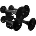 thumbnail image 2 of Vixen Horns Train Horn Kit for Trucks/Car/Semi. Complete Onboard System- 200psi Air Compressor, 5 Gallon Tank, 4 Trumpets. Super Loud dB. Fits Vehicles like Pickup/Jeep/RV/SUV 12v VXO8350B/4318B, 2 of 10