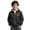 #4 Black, variant on Ticikt Kids Viking Zip Up Hoodie Boys Norse Mythology Hooded Jacket with Wolf Print Warm Quilted Outerwear for Winter Adventure and Halloween Costume