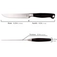 thumbnail image 3 of BergHOFF Bistro 6" Stainless Steel Steak Knife, Set of 6, 3 of 5