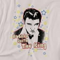 thumbnail image 2 of Elvis Presley T-Shirt Rockin With The King Unisex Graphic Tee For Men & Women, 2 of 7