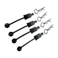 thumbnail image 2 of de carrocería RC para coche /10, accesorios de bricolaje negro CUTICAT Clips de carcasa de carrocería de coche RC, 2 of 4