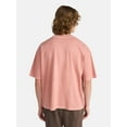 thumbnail image 2 of No Boundaries Cotton Oversized Cropped Tee, Men's & Big Men's, 2 of 5