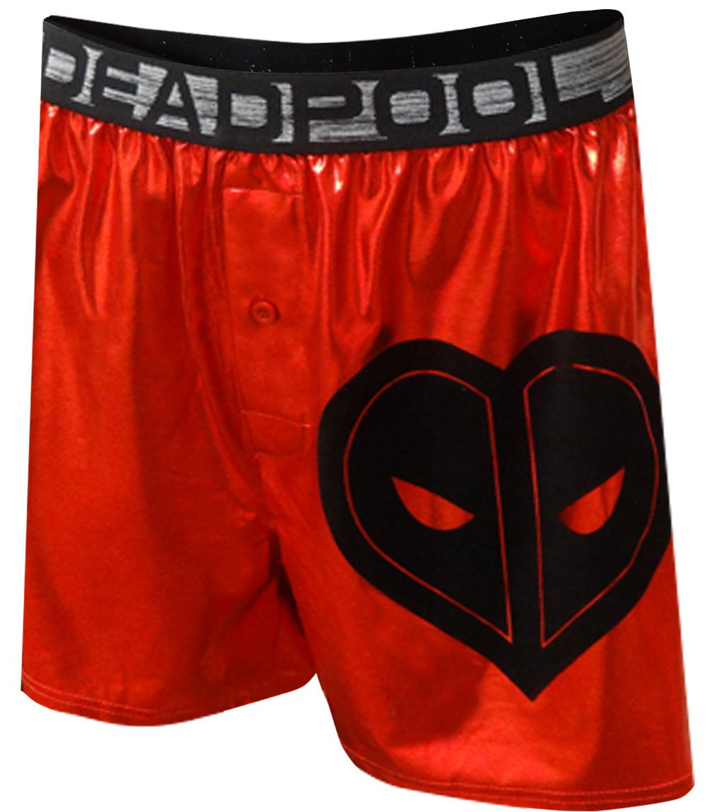 MARVEL DEADPOOL MEN'S BOXER SIZE S WITH attached GIFT BAG 
