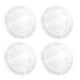 thumbnail image 5 of 4 piezas de plástico para tapa de tuerca de aspa de ventilador, repuesto para ventilador de pedestal., 5 of 8
